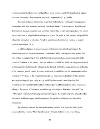 Teacher and student perceptions of online | PDF