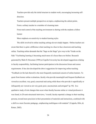 Teacher and student perceptions of online | PDF