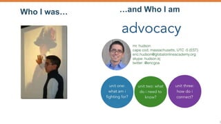 Who I was… …and Who I am 
 