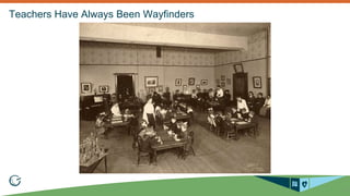 4 
Teachers Have Always Been Wayfinders 
 