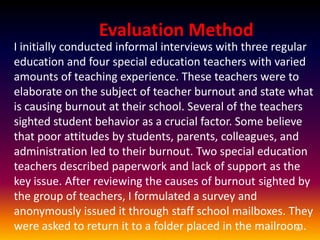 PROMISING SCHOOL PRACTICES
   AT THE DISTRICT, SCHOOL, AND CLASSROOM LEVELS, EDUCATORS
   SHOULD REVIEW PRACTICES THAT ARE NOT WORKING TO ADDRESS
   ANTISOCIAL BEHAVIOR AND ACADEMIC PROBLEMS AND ELIMINATE OR
   MODIFY THESE PRACTICES.

SCHOOLS SHOULD ESTABLISH APPROPRIATE ASSESSMENT PRACTICES FOR
ALL STUDENTS DIRECTED TOWARD EARLY IDENTIFICATION OF PROBLEM
BEHAVIORS AND ACADEMIC SKILL NEEDS. EARLY IDENTIFICATION IS
ESSENTIAL TO DESIGNING EFFECTIVE INTERVENTIONS.

DEVELOP A SCHOOL-WIDE APPROACH TO MODIFYING THE LEARNING
CLIMATE IN ACCORD WITH RESEARCH ON EFFECTIVE SCHOOLS.

EMPHASIZE STAFF DEVELOPMENT AS ONE OF THE TOP SCHOOL PRIORITIES,
AND ALIGN STAFF DEVELOPMENT TO BUILDING GOALS AND PROGRAMS.
ONGOING STAFF DEVELOPMENT IS ESSENTIAL IF PROGRAMS TO REDUCE
ANTISOCIAL BEHAVIOR AND IMPROVE ACADEMIC SUCCESS ARE TO BE
EFFECTIVE.
 