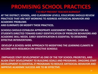 Teacher Burnout powerpoint