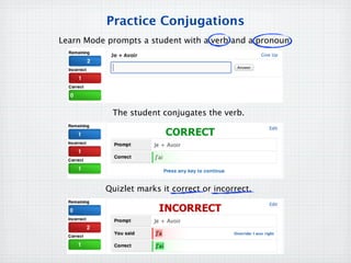 Conjugate with Quizlet | PDF