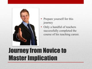 Novice To Master Teacher Development Stages | PPTX