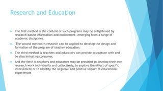 TEACHER EDUCATION - INTRODUCATION TO TEACHER EDUCATION - UNIT 1 ...