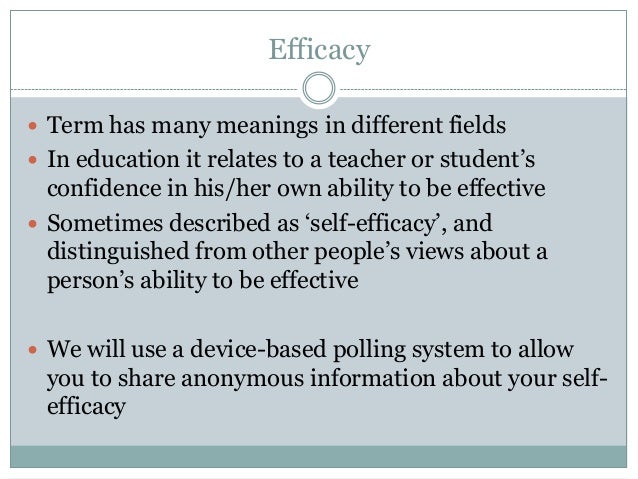 techniques for enhancing self efficacy Self efficacy is commonly defined as the belief in one's capabilities to achieve a goal or an outcome students with a strong sense of efficacy are more likely to challenge themselves with difficult tasks and be intrinsically motivated. techniques for enhancing self efficacy Self efficacy is commonly defined as the belief in one's capabilities to achieve a goal or an outcome students with a strong sense of efficacy are more likely to challenge themselves with difficult tasks and be intrinsically motivated.