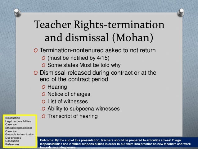 Legal Roles And Responsibilities Of Teachers