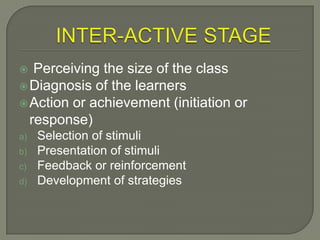 Deciding the content