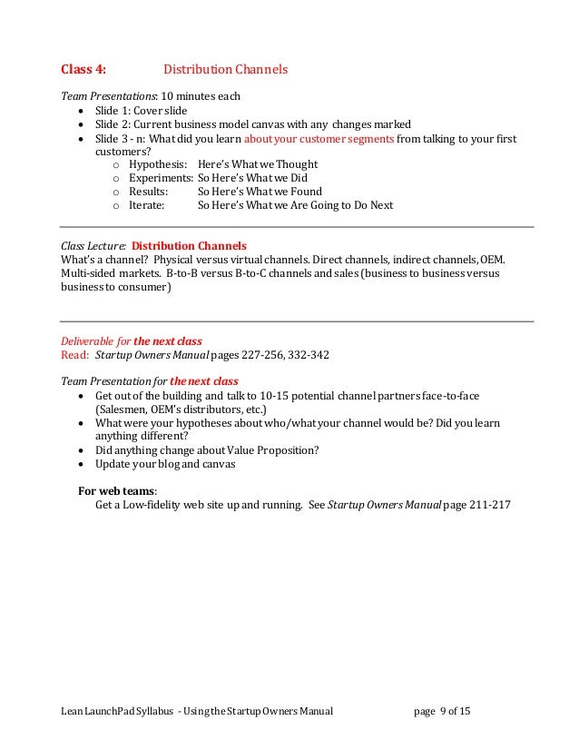 teacher syllabus
