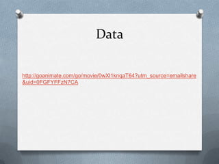 Datahttp://goanimate.com/go/movie/0wXl1knqaT64?utm_source=emailshare&uid=0FGFYFFzN7CA