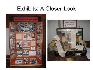 Exhibits: A Closer Look 