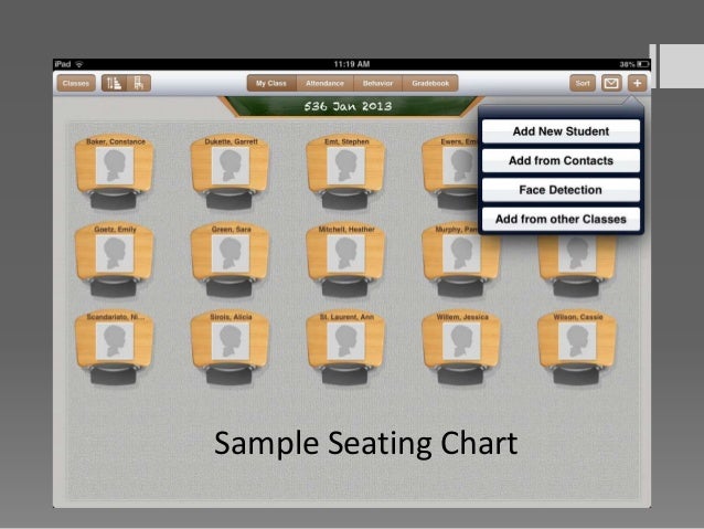 Seating Chart App For Teachers