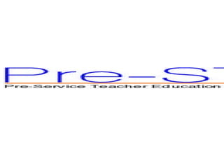Pre-Service Teacher Education Program(Pre-STEP) Overview 