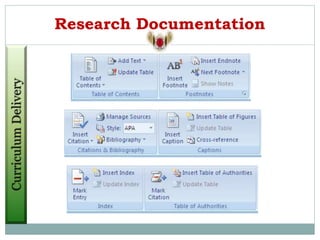 Research Documentation
 