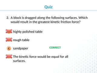 Grade 10 PHYSICS CLASS. Friction powerpoint | PPTX