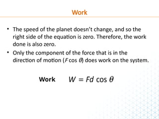 Zero Work Physics Example Comprehensive Lesson on Work, Energy, and Power in Physics | PPTX