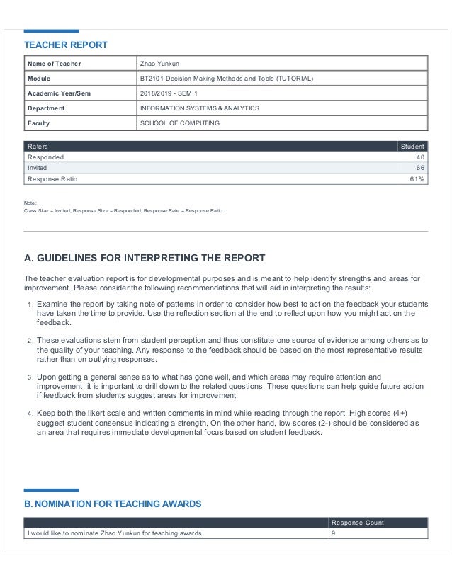 Sample teacher observation report pdf picture