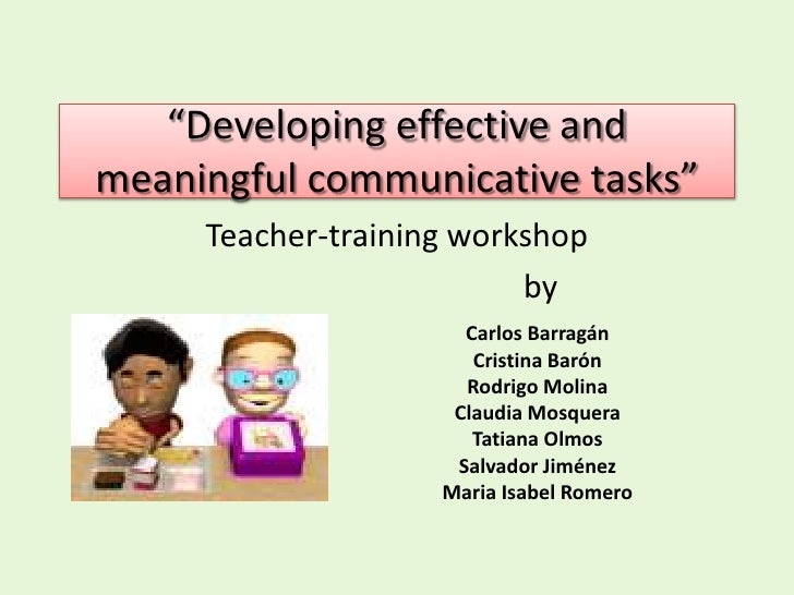 English teachers training