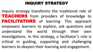 TEACHERS AS A FACILITATOR OF CRITICAL THINKING IN A COMMUNITY OF ...