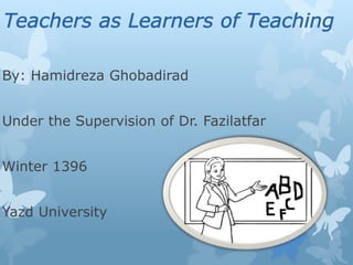 By: Hamidreza Ghobadirad
Under the Supervision of Dr. Fazilatfar
Winter 1396
Yazd University
 