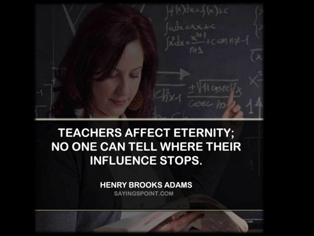 17 Best Teacher sayings