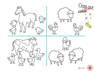 21
and
Crossout
color.
Unit 3 Lesson 7
01 GM TG2 U3.indd 61 12/6/12 10:00 AM
 