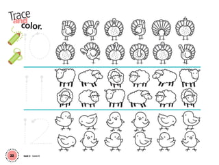 22
and
color.
Trace
Unit 3 Lesson 8
01 GM TG2 U3.indd 64 12/6/12 10:00 AM
 
