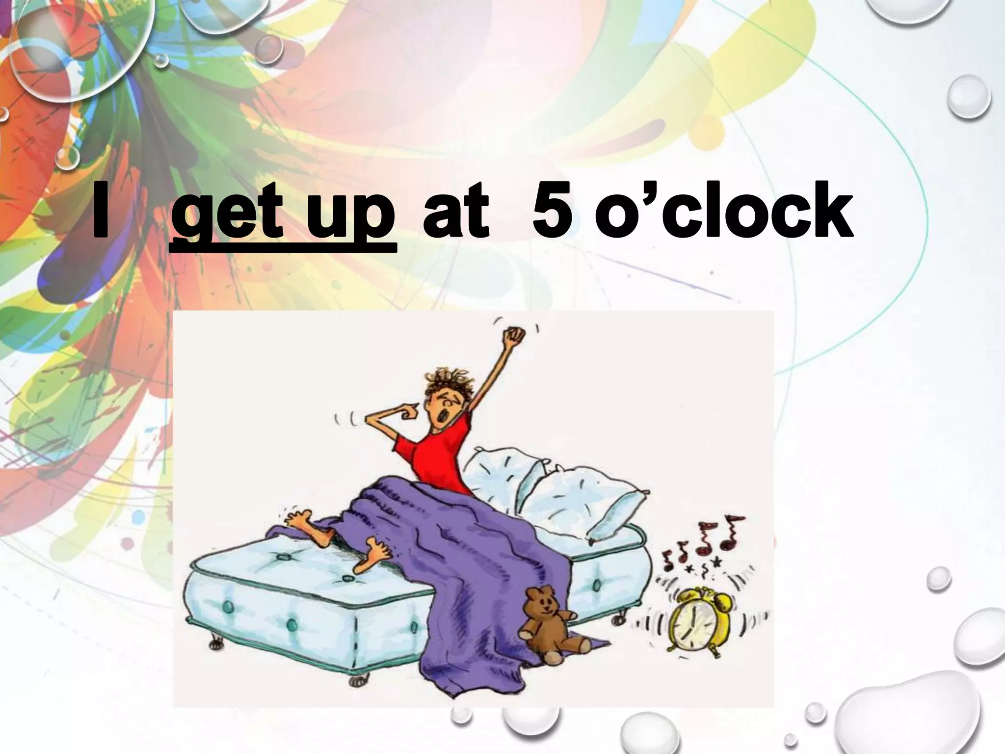 Teacher's Daily Routine | PPTX