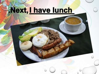 Teacher's daily routine