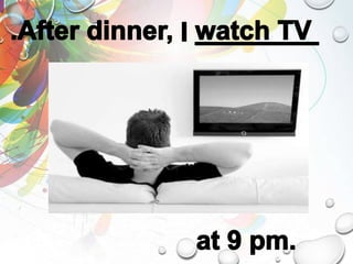 Teacher's daily routine