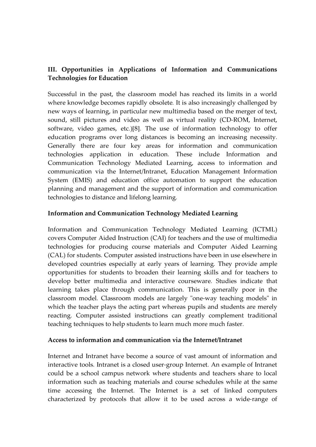 Importance of ict to students essay image