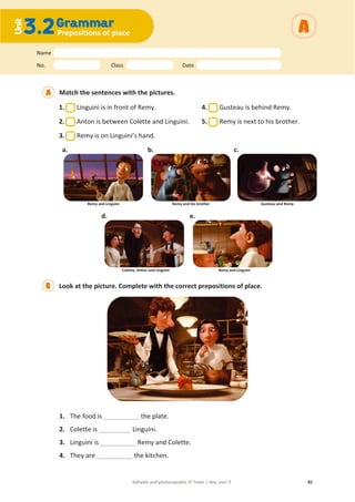 Hey Remy Book Teacher's File Englishy Book 5º grade school | PDF