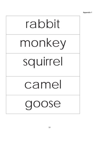 Appendix 1




rabbit
monkey
squirrel
camel
goose
     59
 
