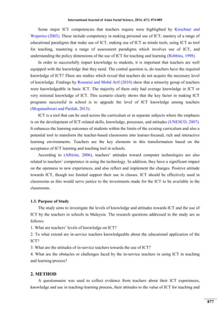 Teachers readiness on ict | PDF