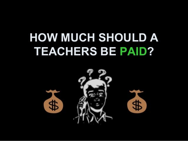 Teachers salary 2