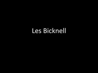 Les Bicknell 