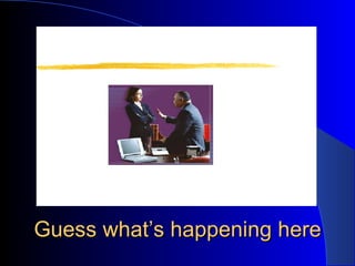 Guess what’s happening here 