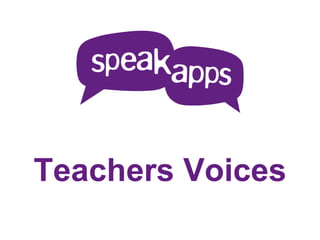 Teachers Voices 