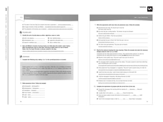 254
BE
CONNECtED
•
Inglês
•
10.º
ano
•
Material
fotocopiável
©
Santillana-Constância
5
Part
Solutions
365959
225-264
ING10
solutions.indd
254
18/02/13
13:07
 