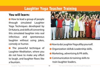 Certified Laughter Yoga Teacher training by Dr Kataria | PDF