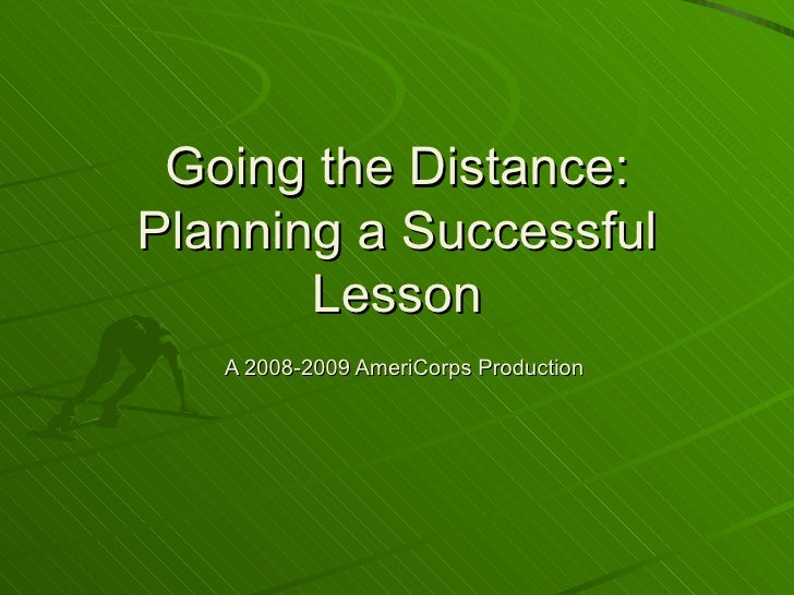 teacher training lesson planning presentation jan09