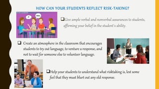 Affective and linguistic principles of language learning | PPSX