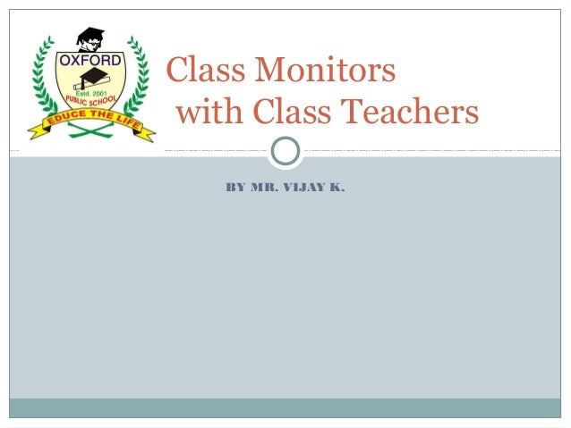 class monitor