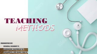 Group presentation teaching methods pptkl" | PPTX