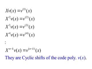 Comprehensive Overview of Cyclic Codes in Channel Coding and Error ...