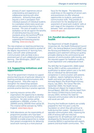 Teaching and learning communication skills in Social Work education | PDF