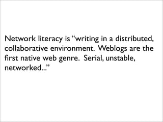 Teaching Digital Composition with Blogs 