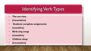 Examples Of Transitivity In Child Development Teaching-English-Verbs--Understanding-Transitive-and-Intransitive ...