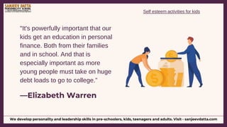 Teaching Financial Literacy to Kids | PPTX
