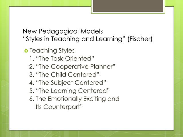 Teaching and Learning Methods | PPTX